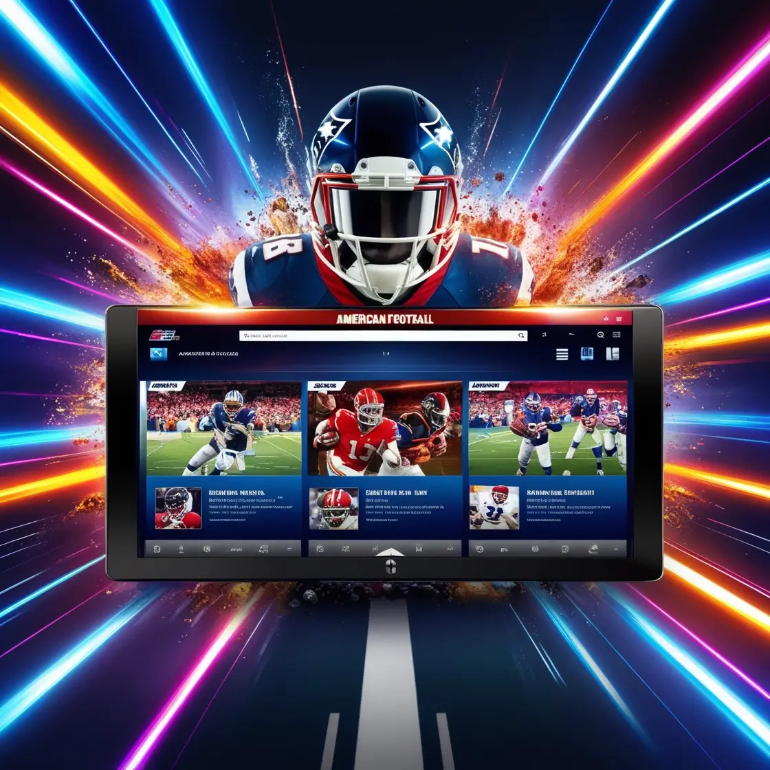 enjoy american football with best IPTV Dubai